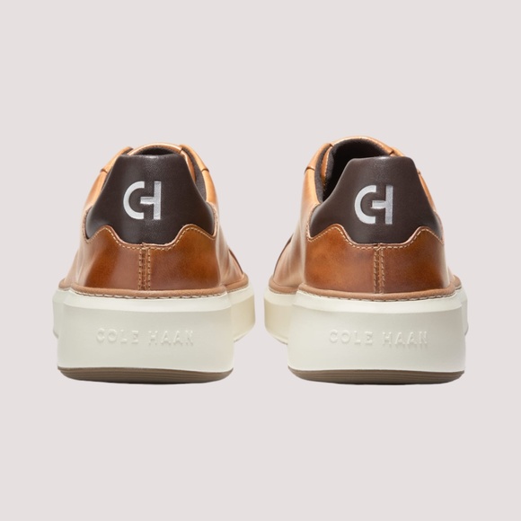 Men\'s Cole Haan GrandPro Topspin Sneaker in British Tan. C34229 main image 6